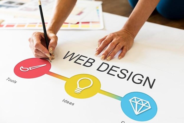 Picture of web design